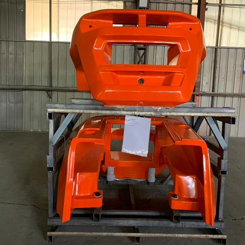 Nuovi ordini all'ingrosso da un cliente spagnolo di lunga data: contrappesi per carrelli elevatori e coperture per luci per carrelli elevatori.