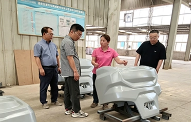 Perché un produttore sudcoreano ha condotto un'ispezione in loco della linea di produzione di getti di contrappesi di Zunhua Shengjian Prosperity? Inizia un nuovo capitolo nella collaborazione industriale transfrontaliera.