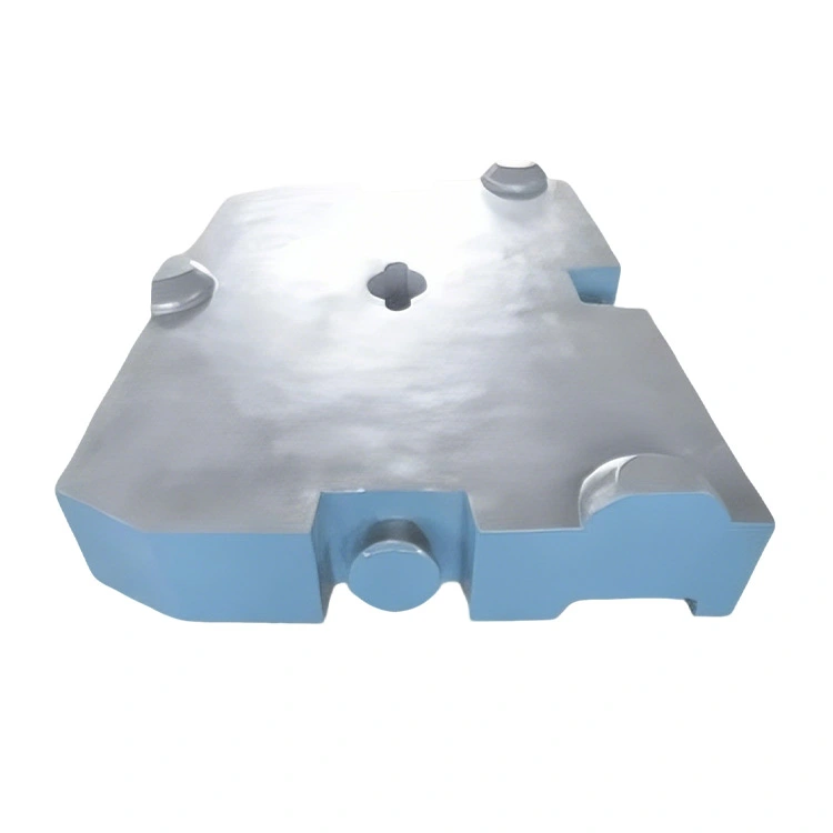 Contrappeso della nave con gru